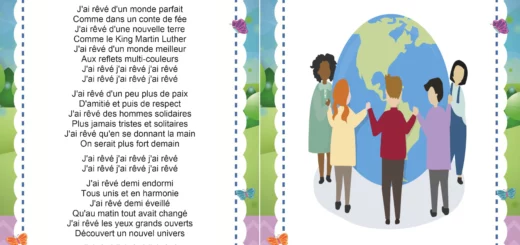Poème j'ai rêvé