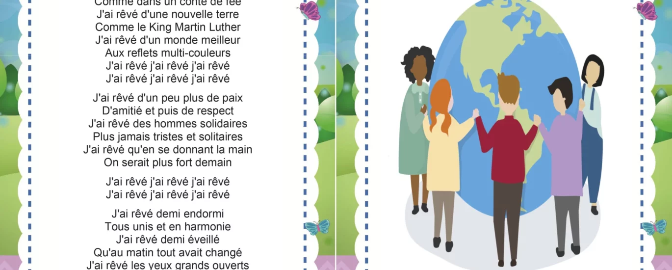 Poème j'ai rêvé