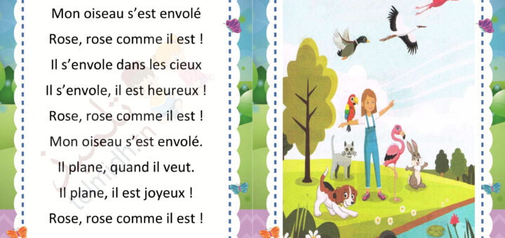 poeme oiseau s'est envole