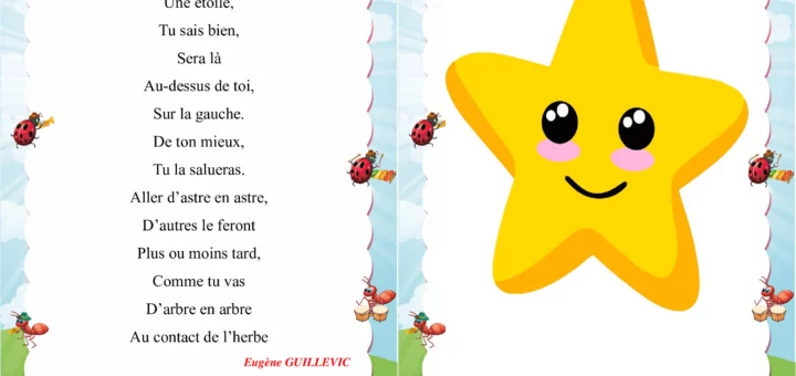 poème une étoile