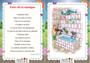 poème faire de la musique 4eme