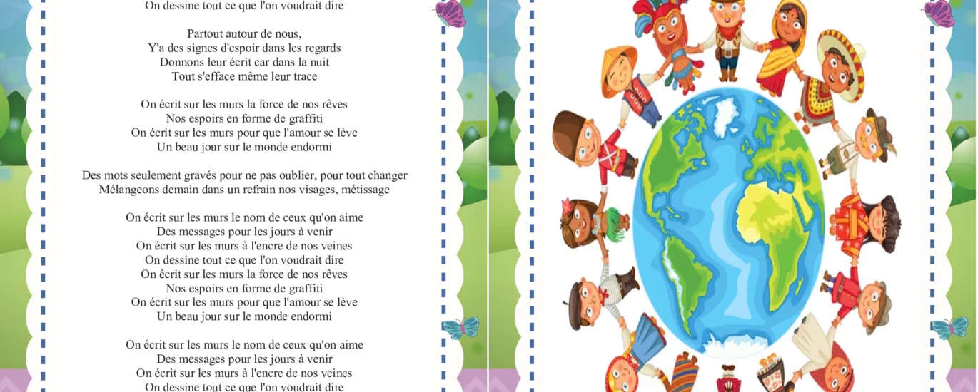 on écrit sur les murs