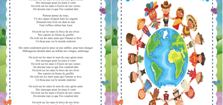 on écrit sur les murs