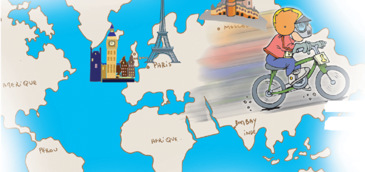 poème le vélo mille-pattes