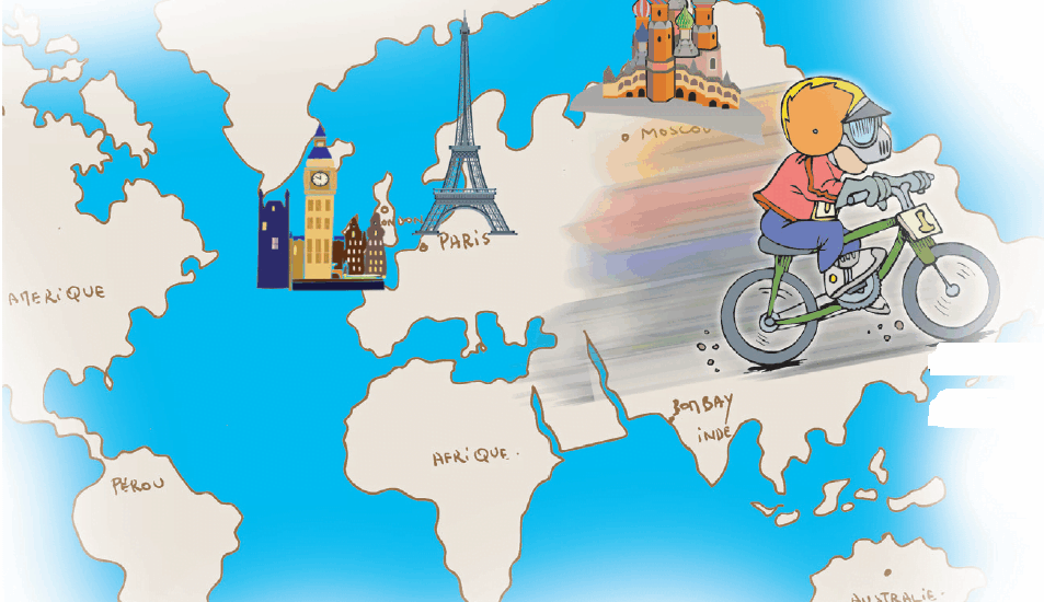 poème le vélo mille-pattes