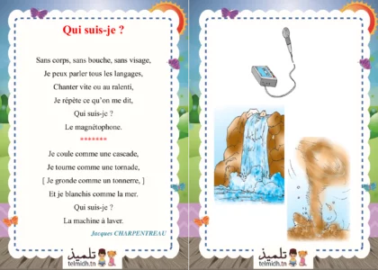 qui suis je ? poème 5eme