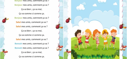 Bonjour mes amis 2eme année